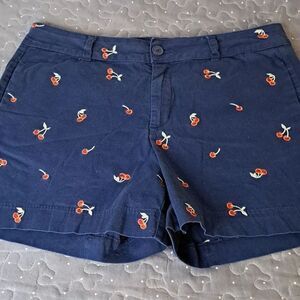 St John's Bay blue cherry shorts size 12